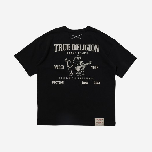 트루릴리젼 오리진 로고 티셔츠 블랙