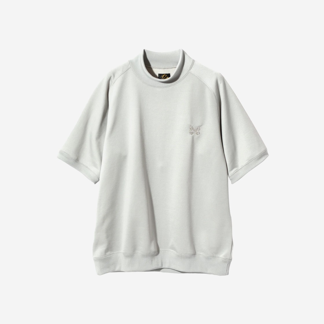 Needles S/S Mock Neck T-Shirt Ice White 상세 이미지 1