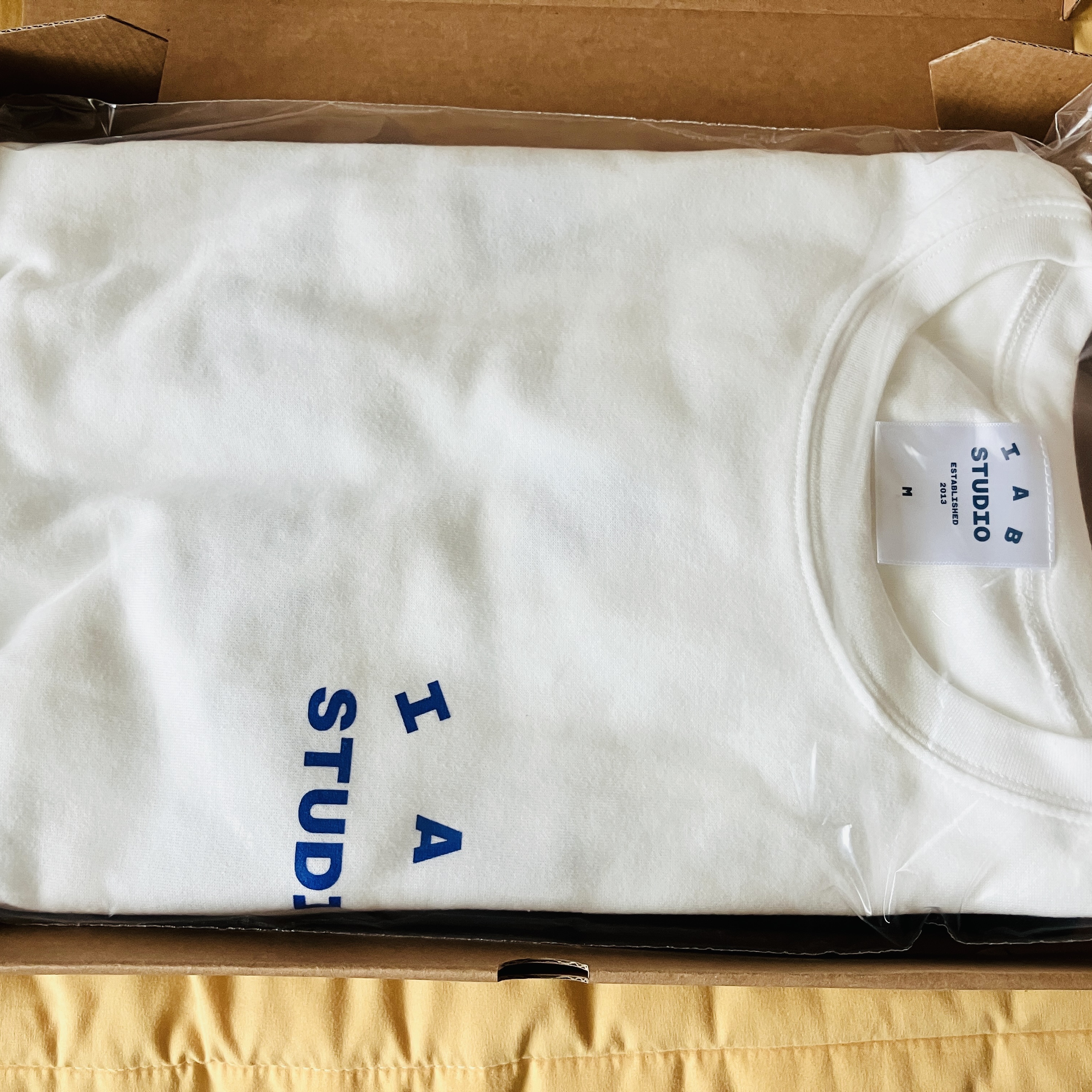 IAB Studio 10th Anniversary T-Shirts Pack White & Black (2 Pack) 착용 스타일 - 2