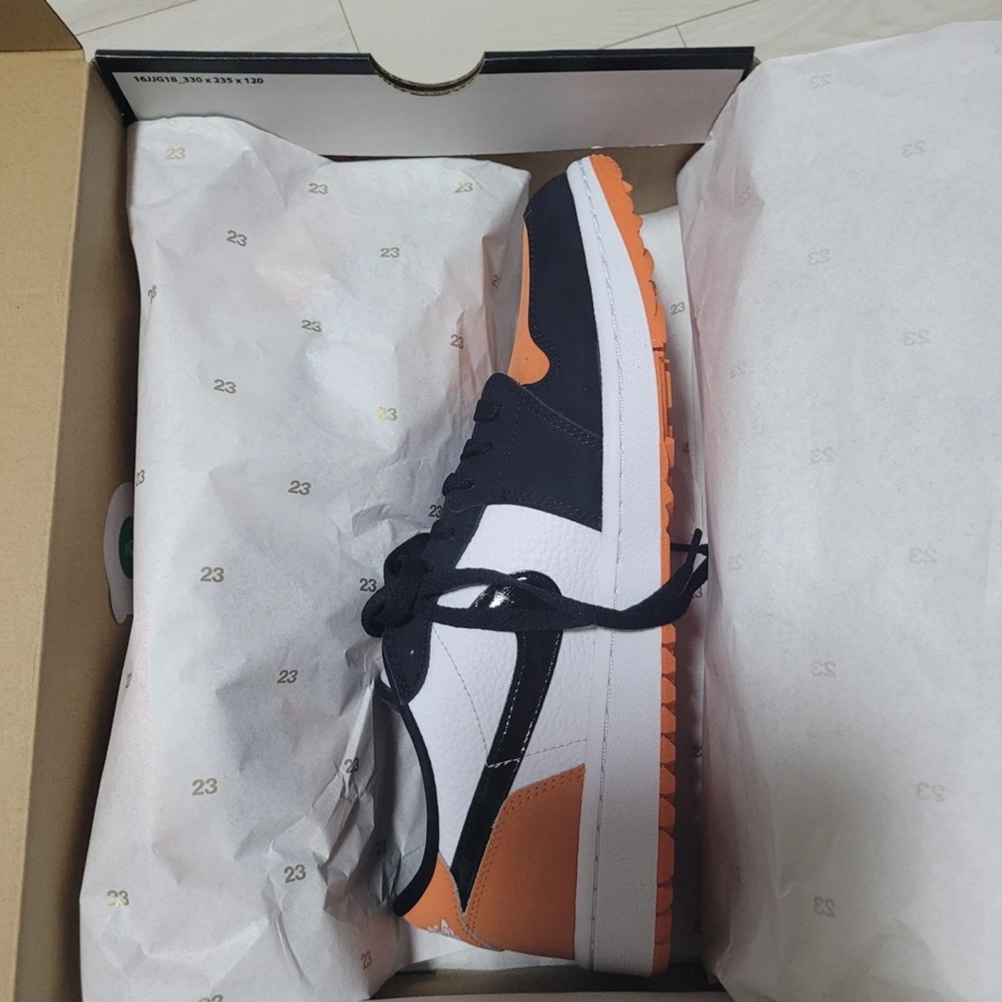 Jordan 1 Low Golf Starfish 착용 스타일 - 4