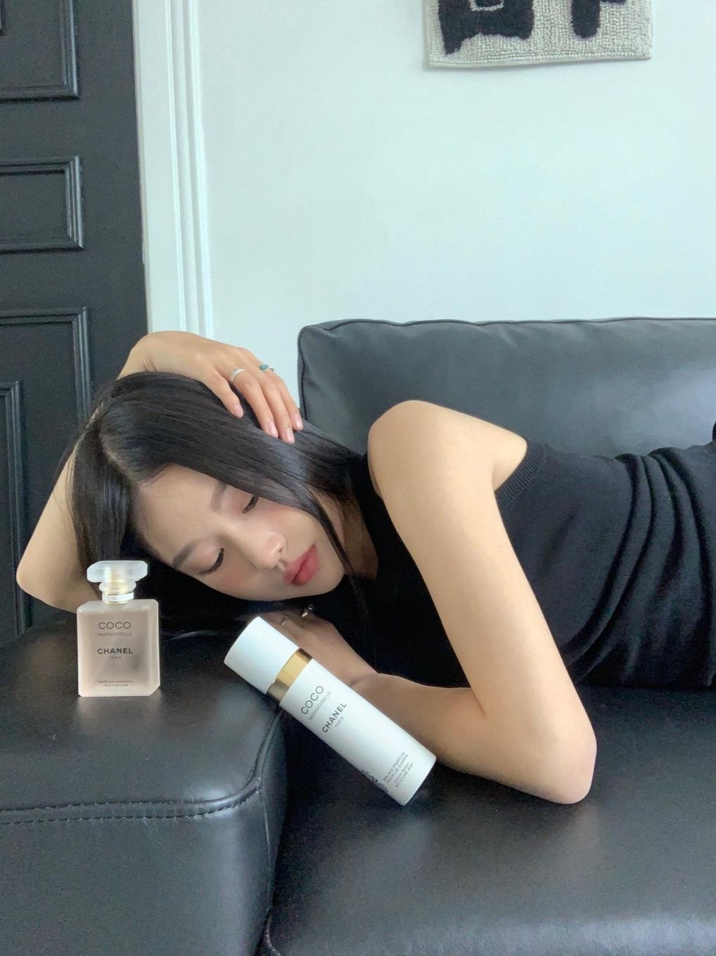 Chanel Coco Mademoiselle Fresh Moisture Body Mist 100ml 착용 스타일