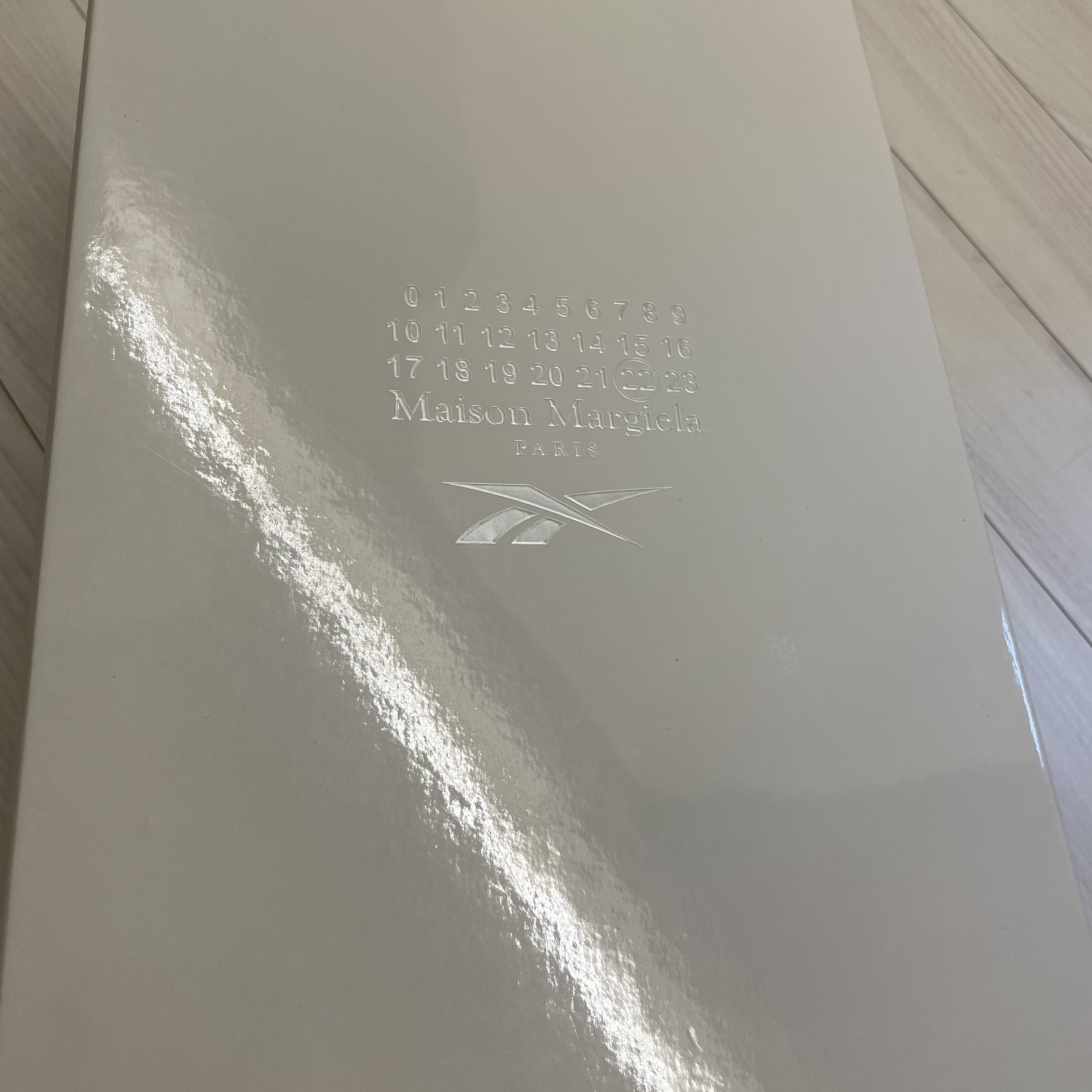 Reebok x Maison Margiela Project 0 Classic Nylon Tabi Cloud White 착용 스타일 - 3