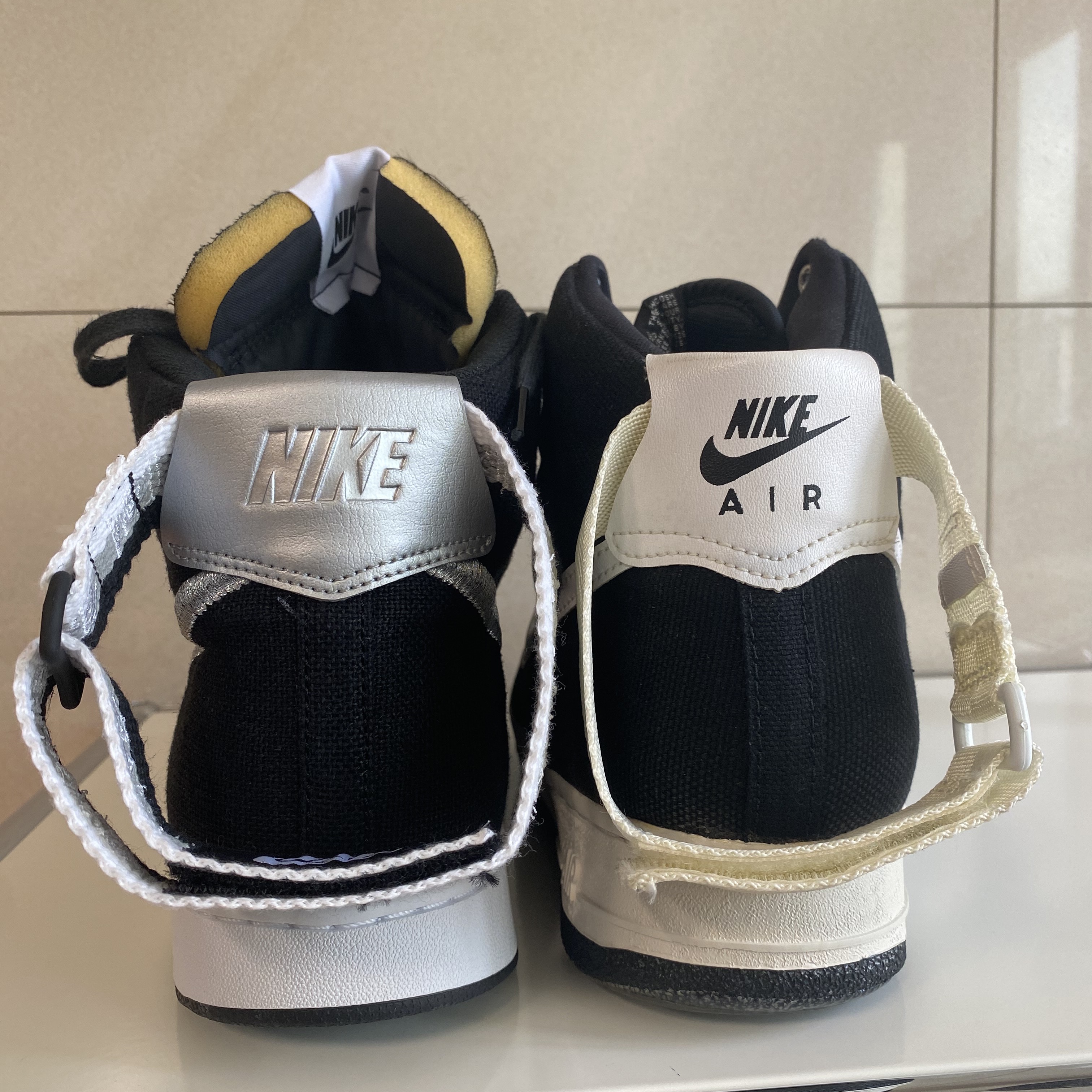 Nike x Stussy Vandal High Black 착용 스타일 - 5
