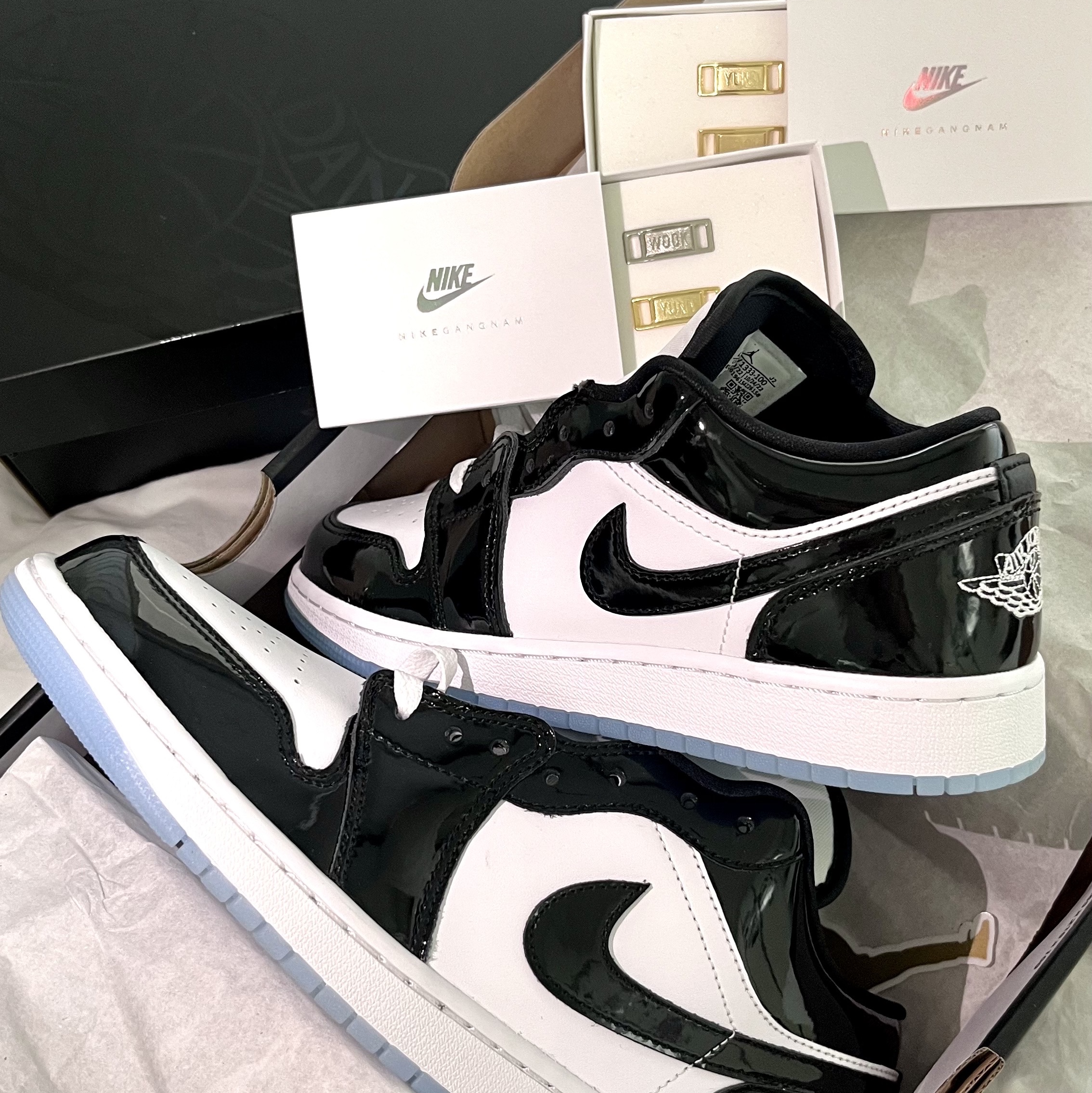 Jordan 1 Low SE Concord 착용 스타일 - 2