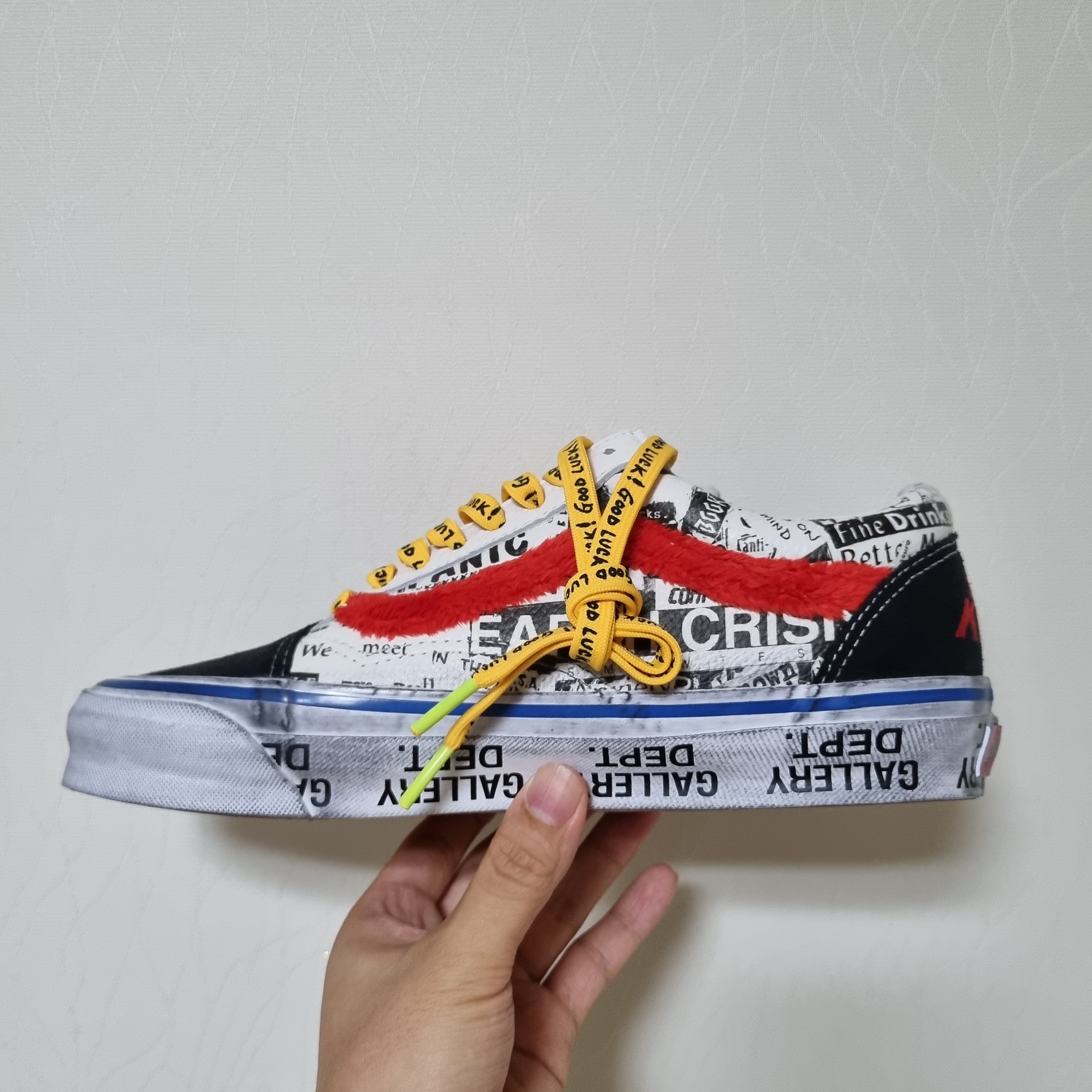 Vans Vault x Gallery Dept. OG Old Skool LX 착용 스타일 - 1