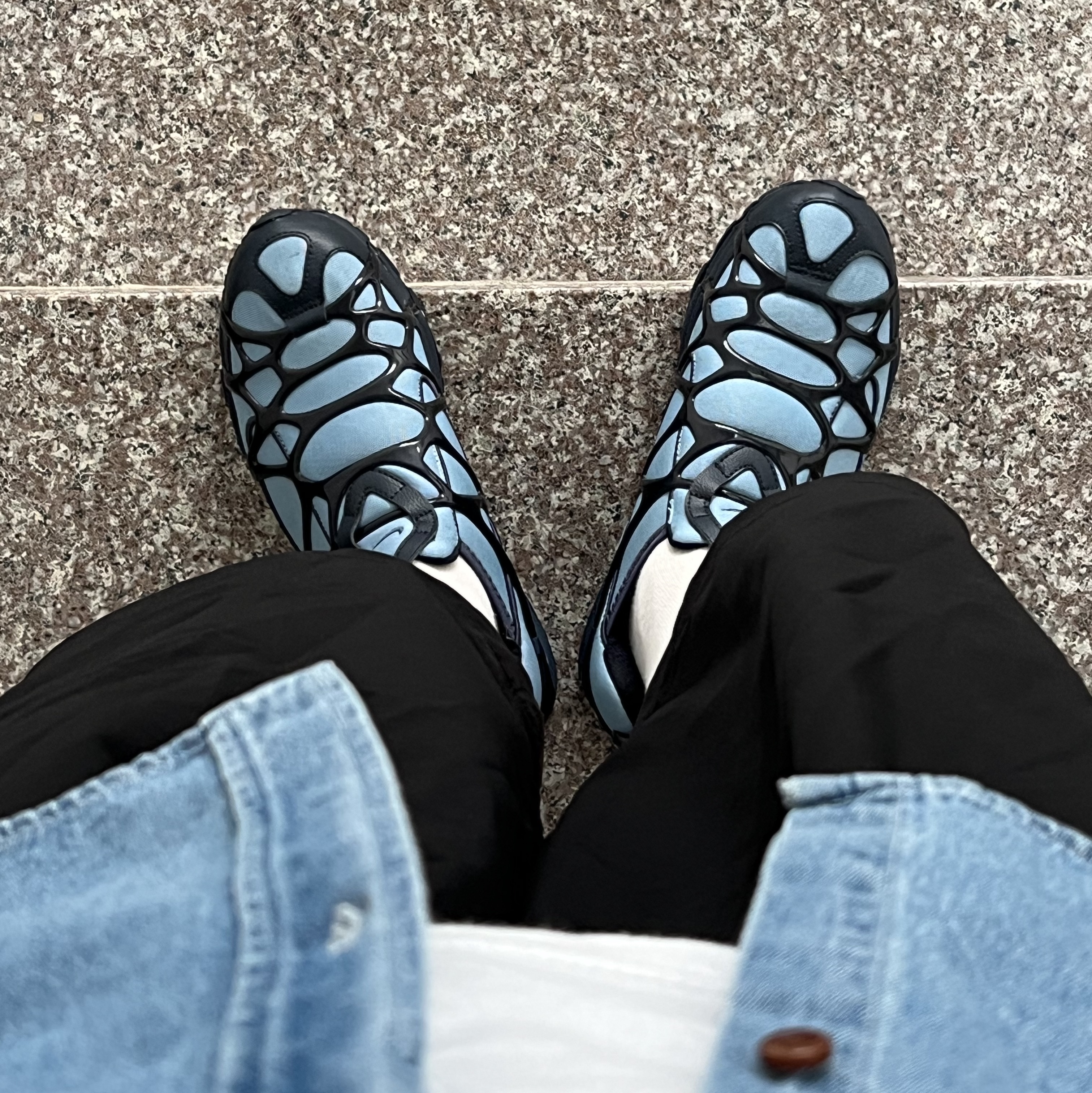 Nike Air Kukini Worn Blue Obsidian 착용 스타일 - 2