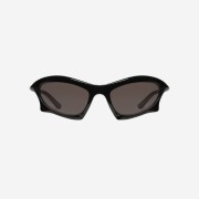 Balenciaga Bat Rectangle Sunglasses Black