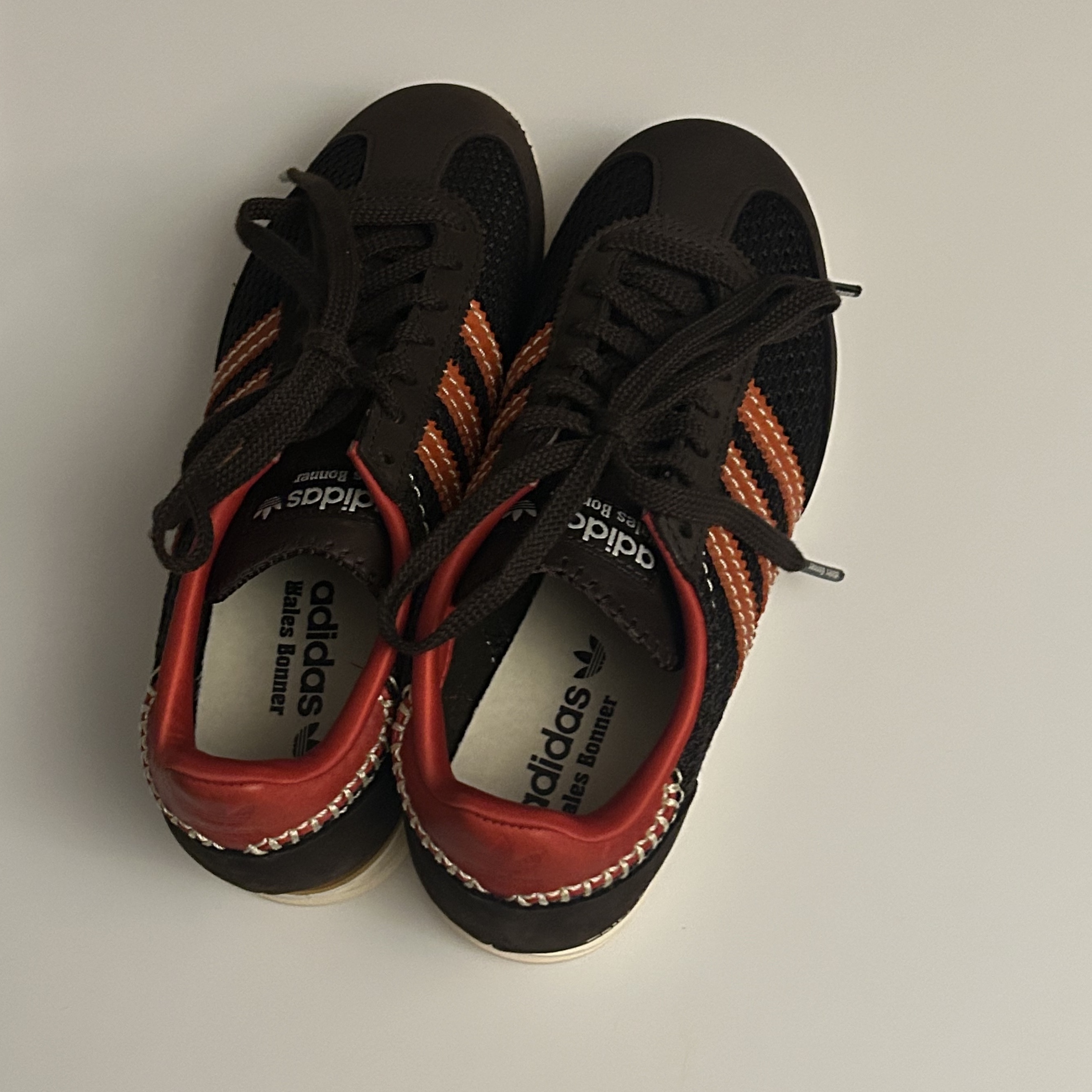 Adidas x Wales Bonner SL 72 Knit Brown 착용 스타일 - 3