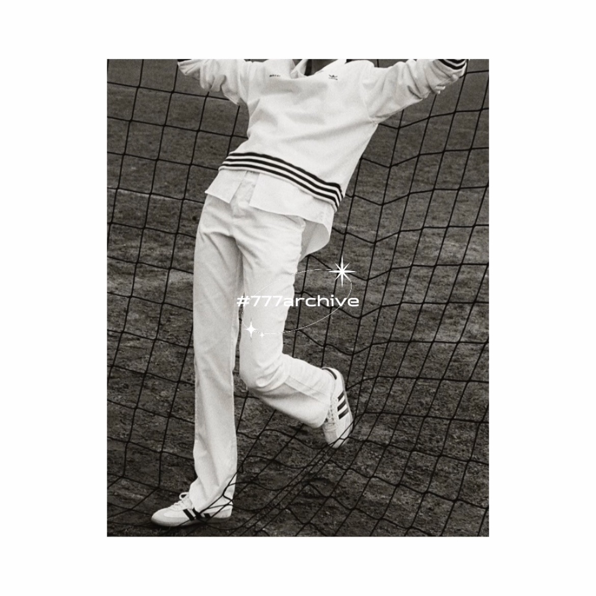Adidas x Sporty & Rich Samba Blue Rush Cream White, (W) Adidas x Sporty & Rich Shorts Clear Sky - KR Sizing 착용 스타일 - 5