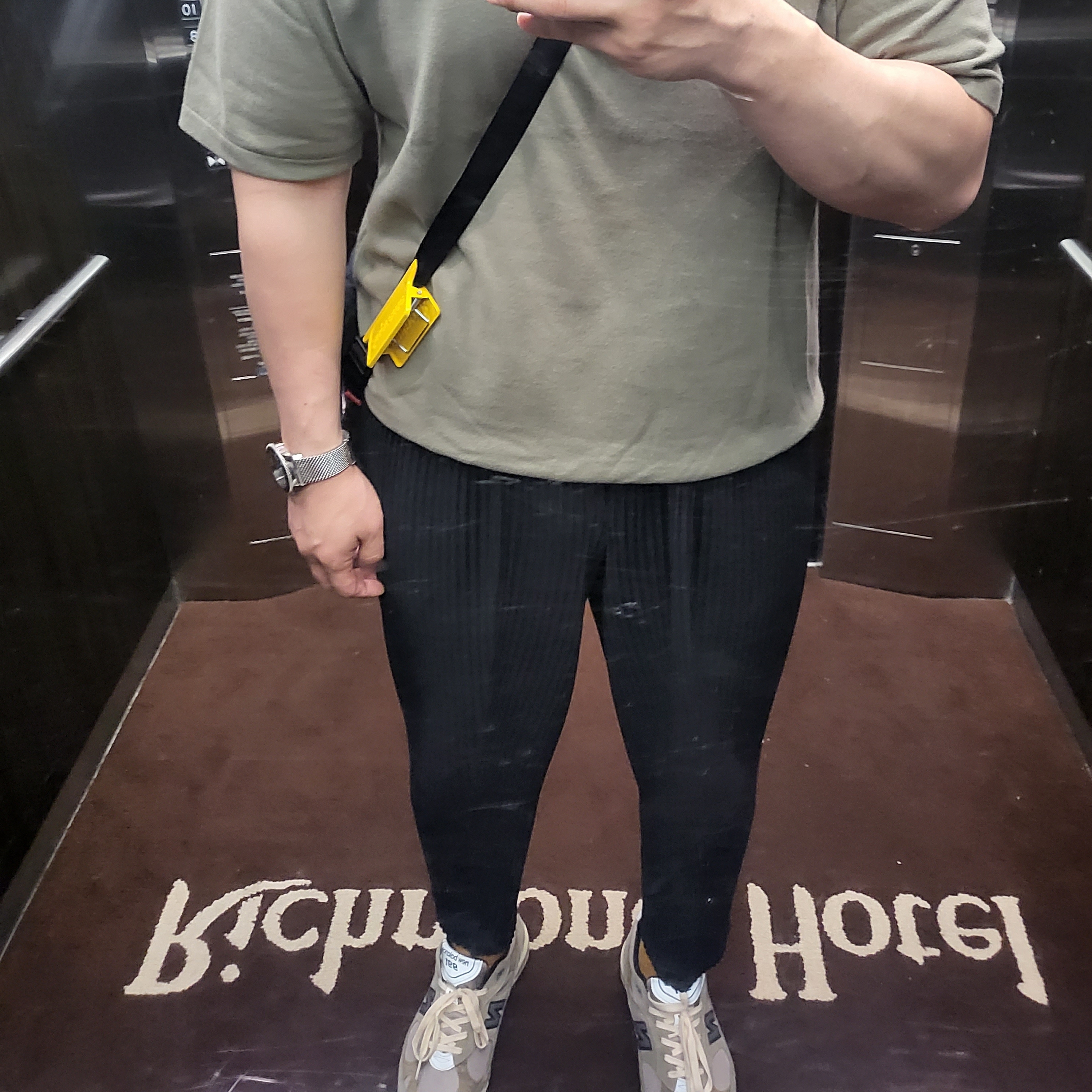 New Balance x JJJJound 991 Made in UK Grey 착용 스타일 - 2