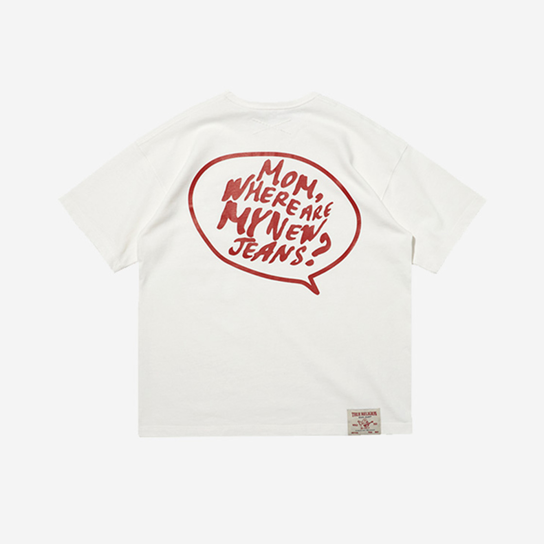 트루릴리젼 버블 티셔츠 화이트(True Religion Bubble T-Shirt White)