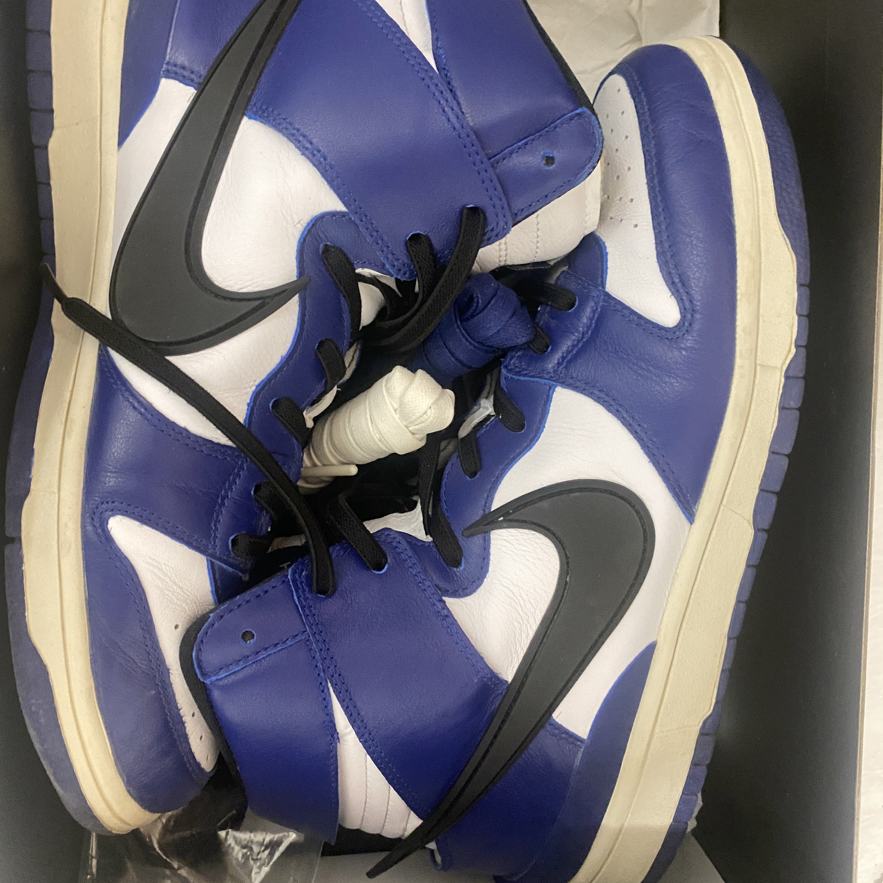 Nike x Ambush Dunk High Deep Royal Blue 착용 스타일