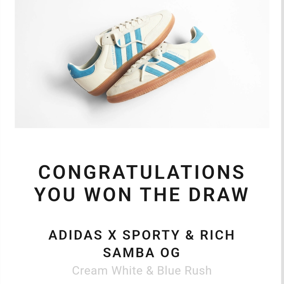 Adidas x Sporty & Rich Samba Cream Blue 착용 스타일