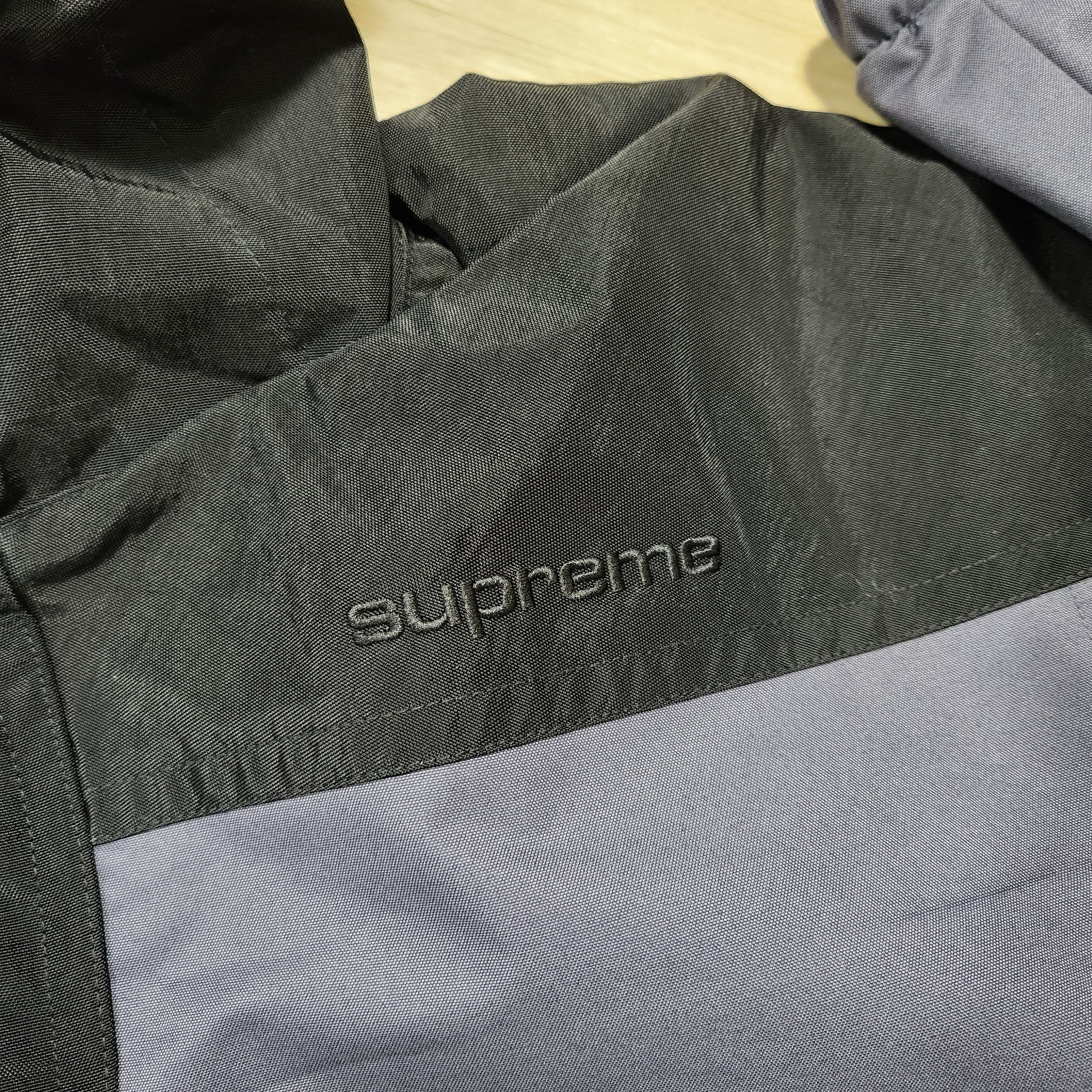 Supreme x Umbro Hooded Anorak Dark Purple - 23SS 착용 스타일 - 4