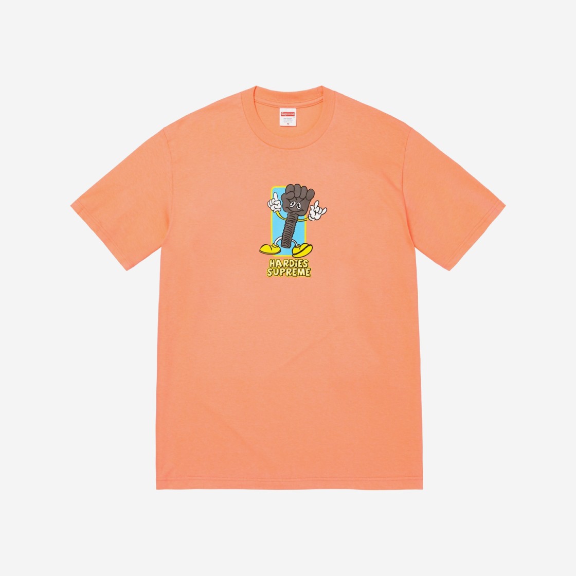 Supreme x Hardies Bolt T-Shirt Peach - 23SS 상세 이미지 1