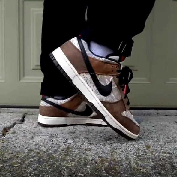 Nike Dunk Low PRM Head to Head 착용 스타일 - 2