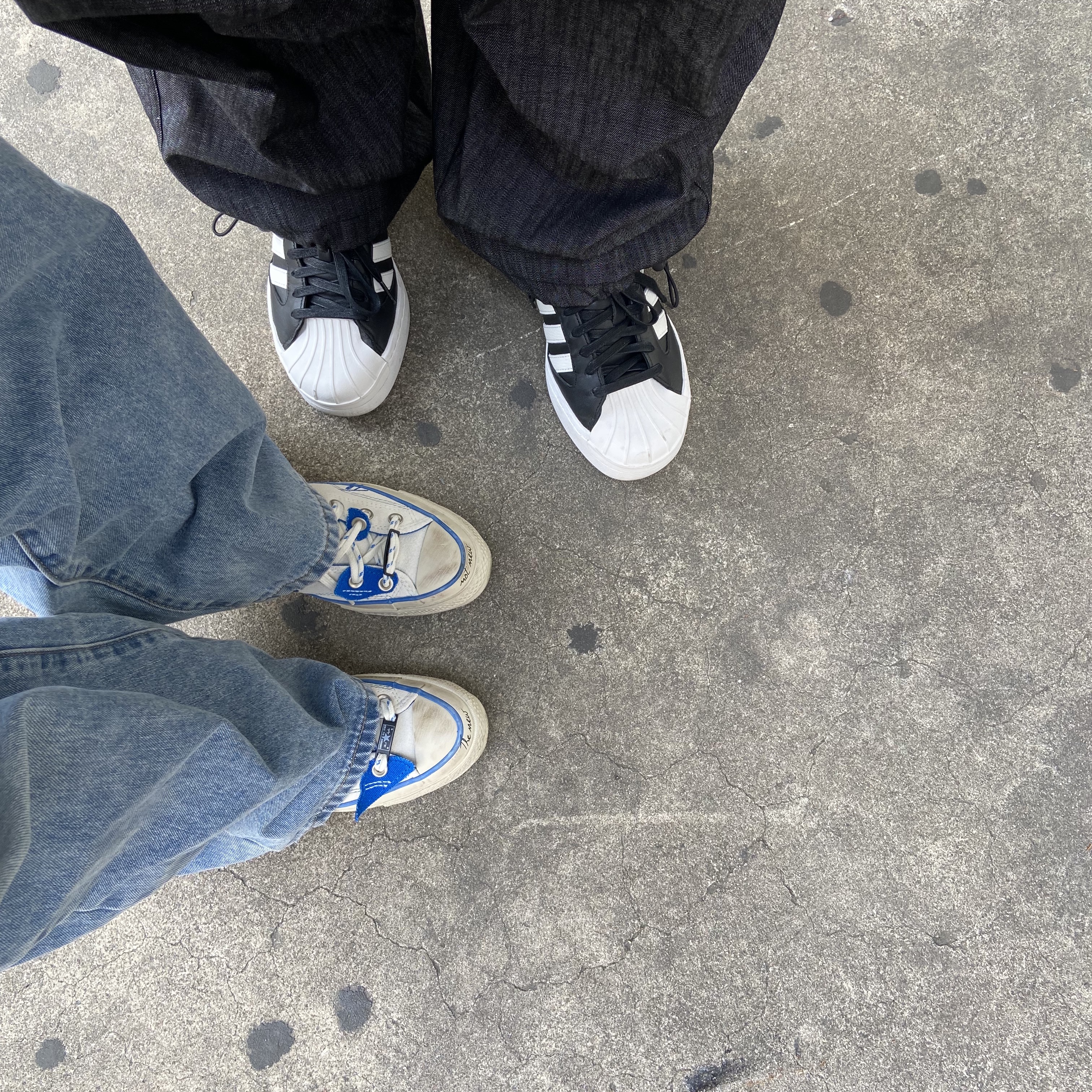 Converse x Ader Error Chuck 70 High White 착용 스타일