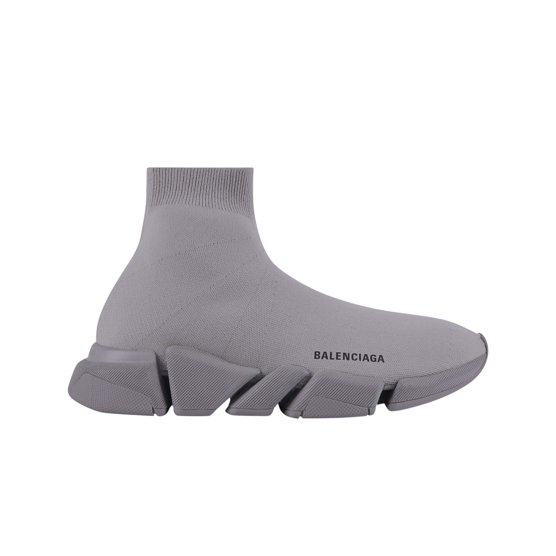 발렌시아가 스피드 2.0 모노컬러 리사이클드 니트 스니커즈 그레이(Balenciaga Speed 2.0 Monocolor Recycled Knit Sneakers Grey) - 1