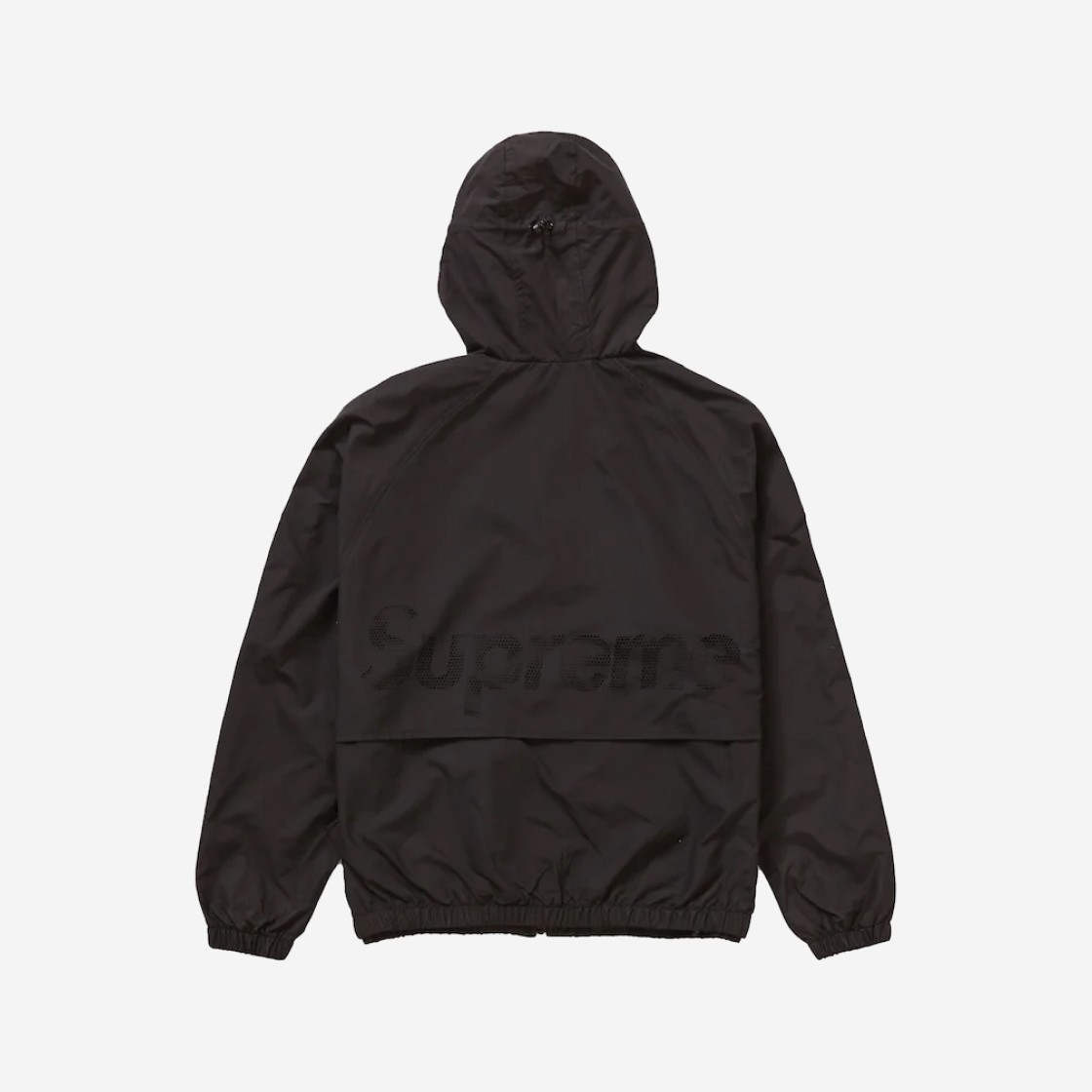 Supreme Lightweight Nylon Hooded Jacket Black - 23SS 상세 이미지 2