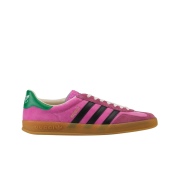 Gucci x Adidas Gazelle Sneakers Pink Velvet
