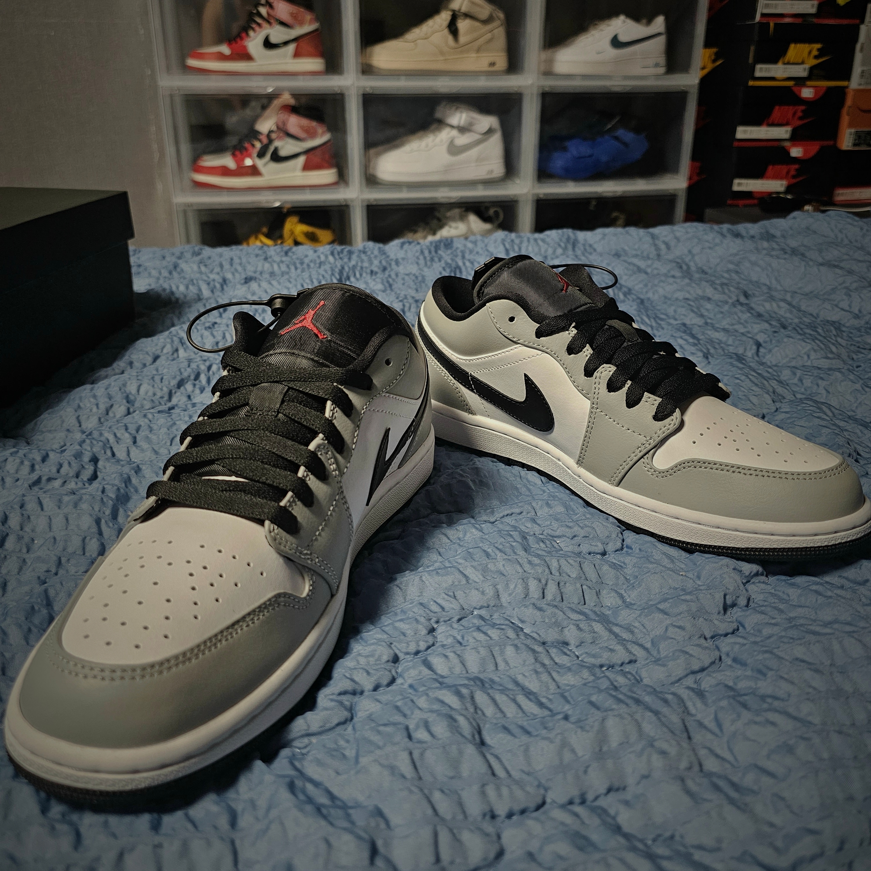 Jordan 1 Low Light Smoke Grey 착용 스타일 - 1