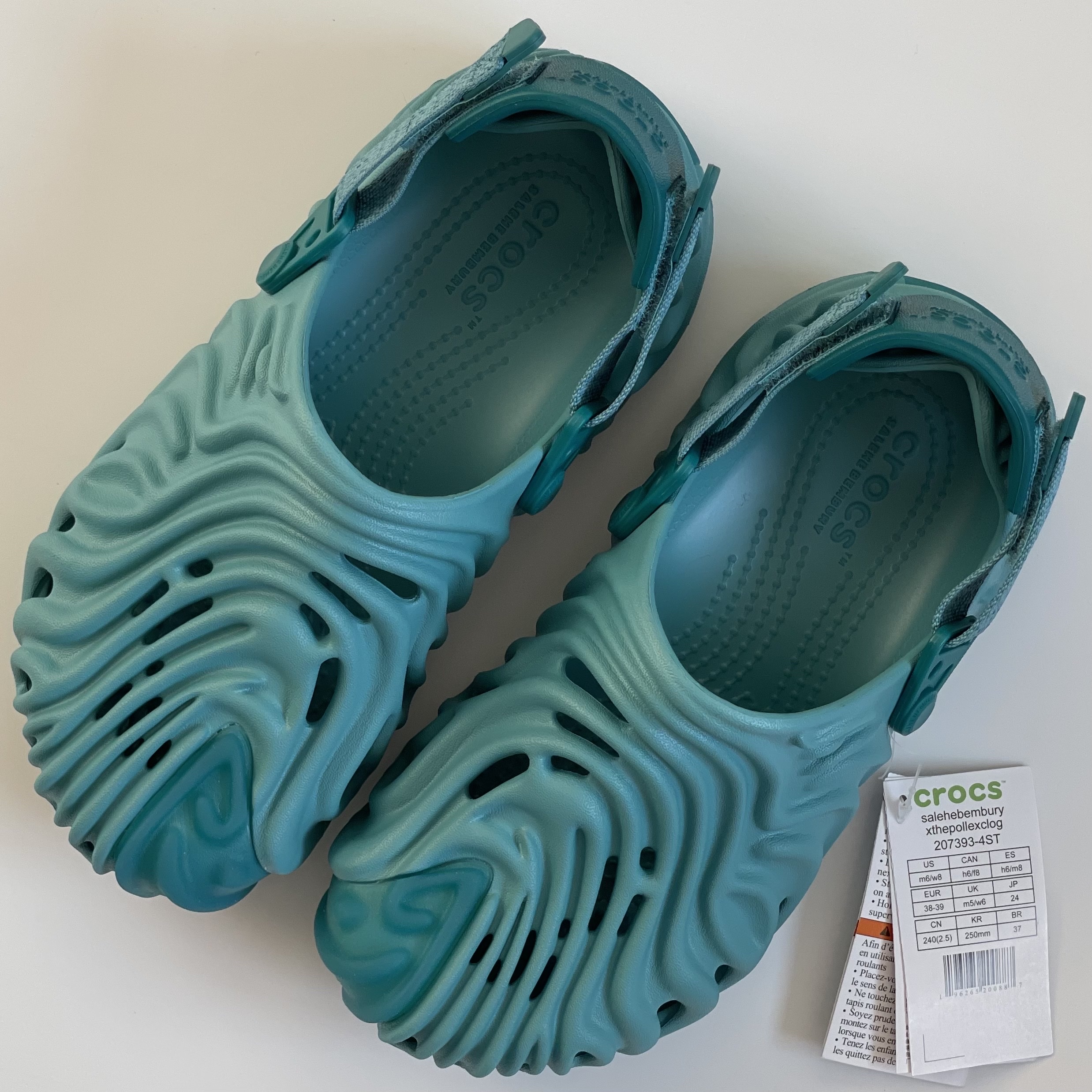 Crocs x Salehe Bembury Pollex Clog Tide 착용 스타일