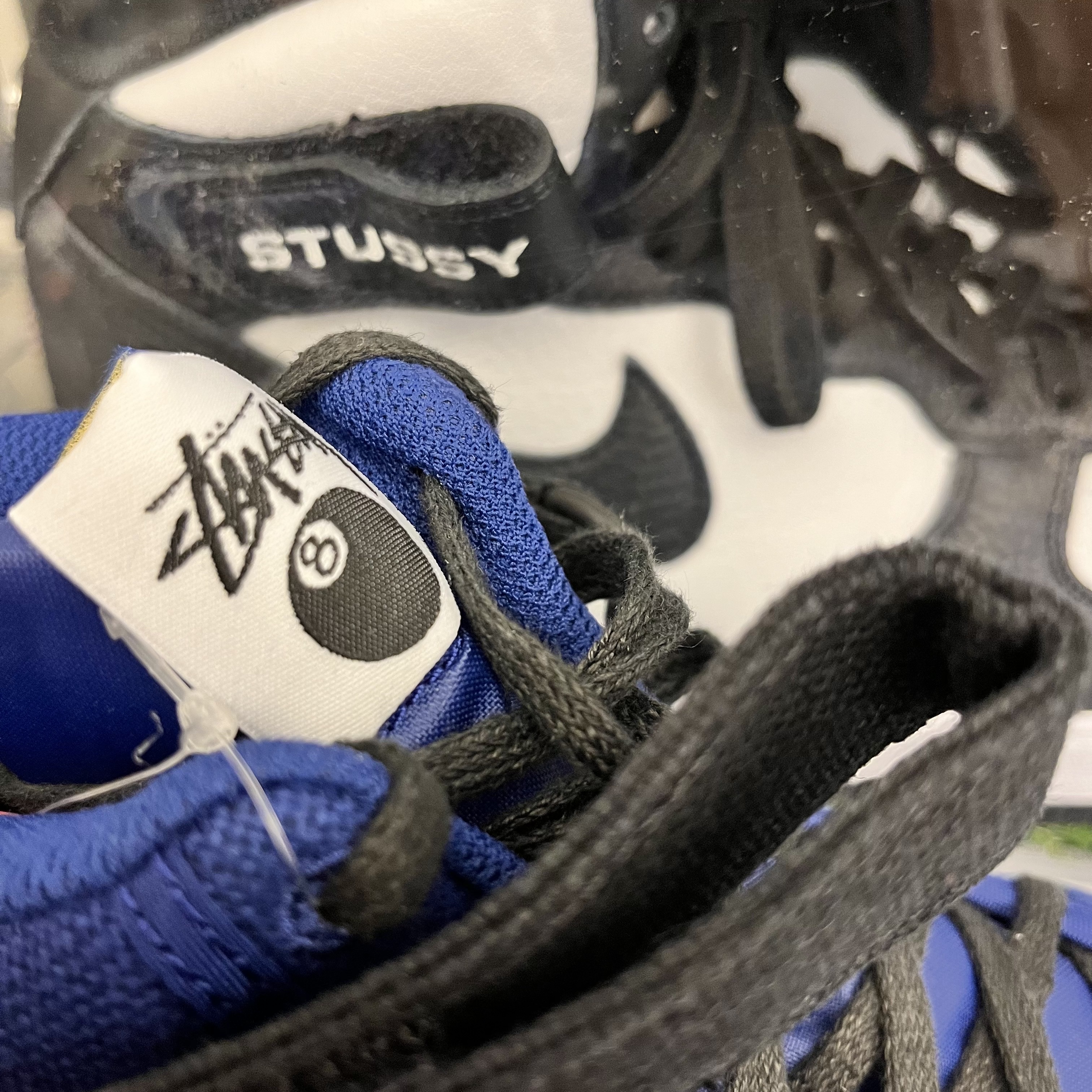 Nike x Stussy Vandal High Deep Royal Blue 착용 스타일 - 1