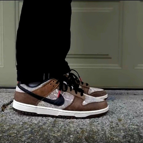 Nike Dunk Low PRM Head to Head 착용 스타일 - 1