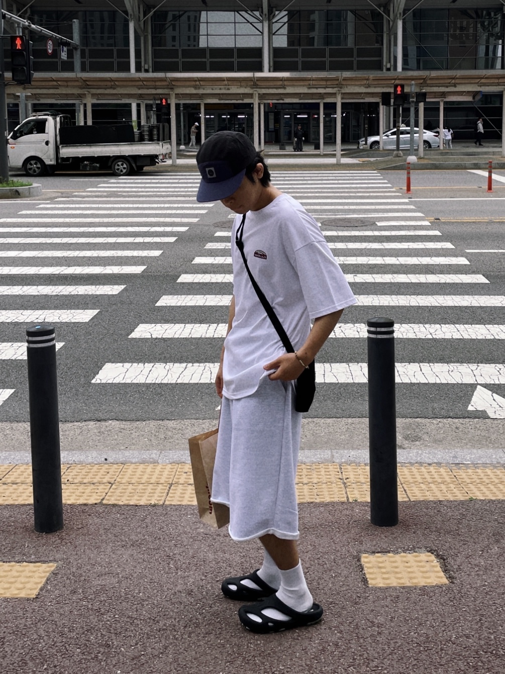 Keen Shanti Black Dawn Blue 착용 스타일 - 3