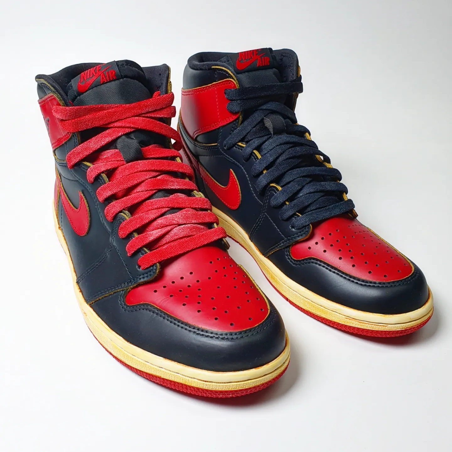 Jordan 1 Retro High OG Patent Bred 착용 스타일 - 3
