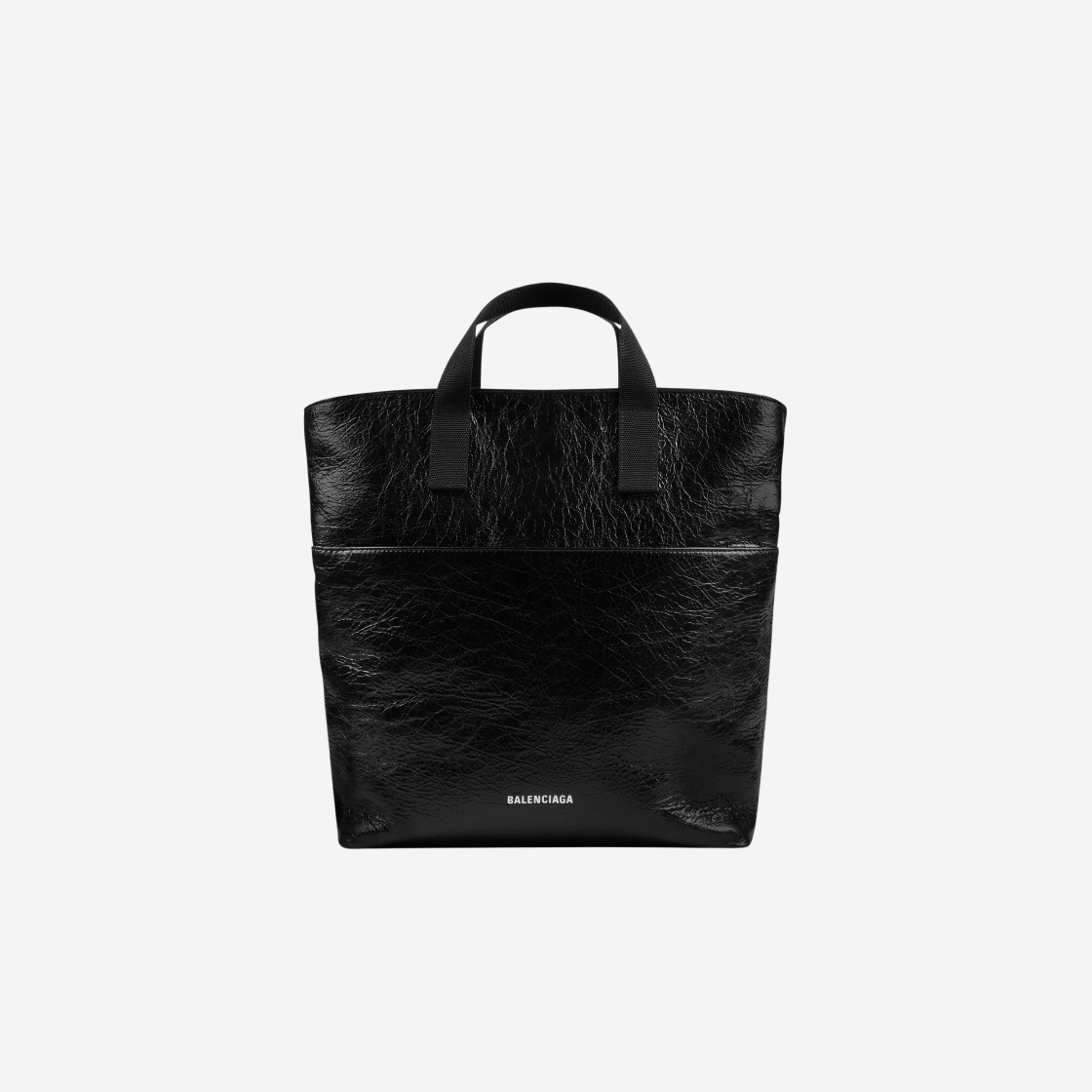 Balenciaga Explorer Tote Bag with Strap Black 상세 이미지 1