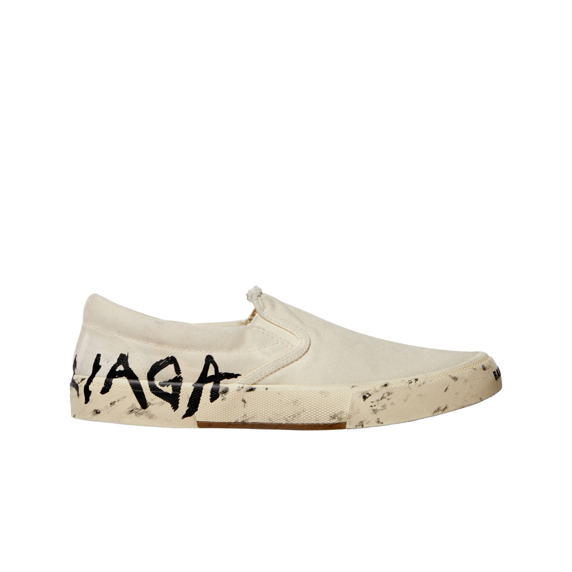 발렌시아가 파리 슬립온 그래피티 스니커즈 화이트(Balenciaga Paris Slip On Graffiti Sneakers White) - 1