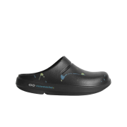 Oofos x Thisisneverthat Clog Black