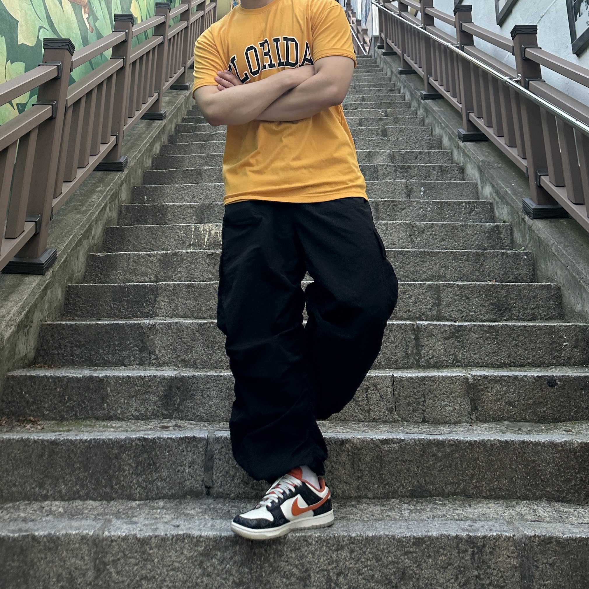 Nike Dunk Low Retro PRM Halloween 착용 스타일