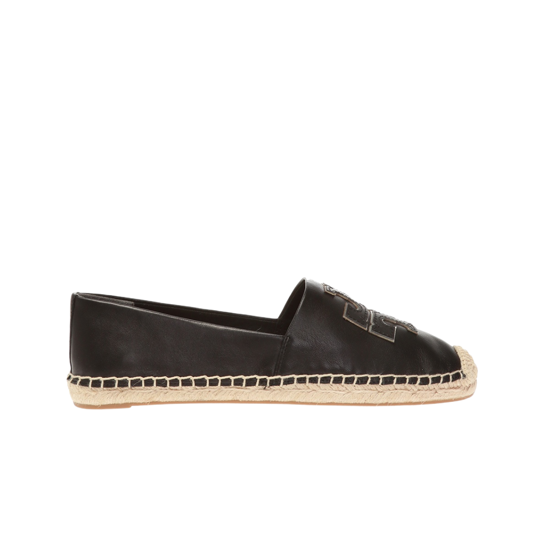 (W) 토리버치 이네스 에스파드리유 퍼펙트 블랙 실버((W) Tory Burch Ines Espadrille Perfect Black Silver)