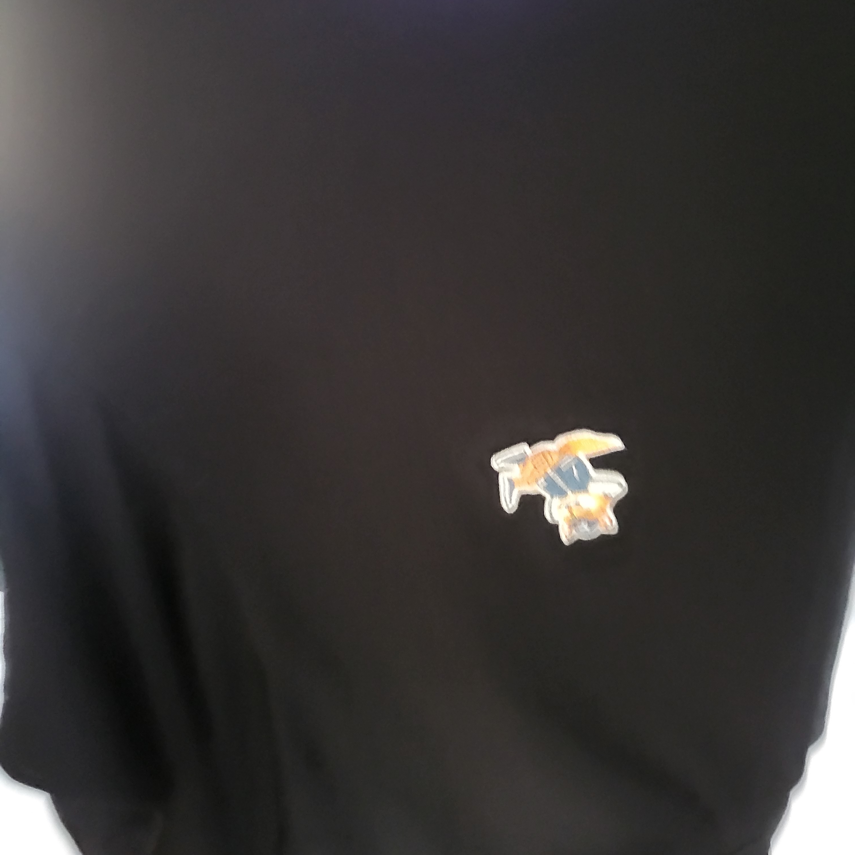 Maison Kitsune Dressed Fox Patch Classic T-Shirt Black 착용 스타일