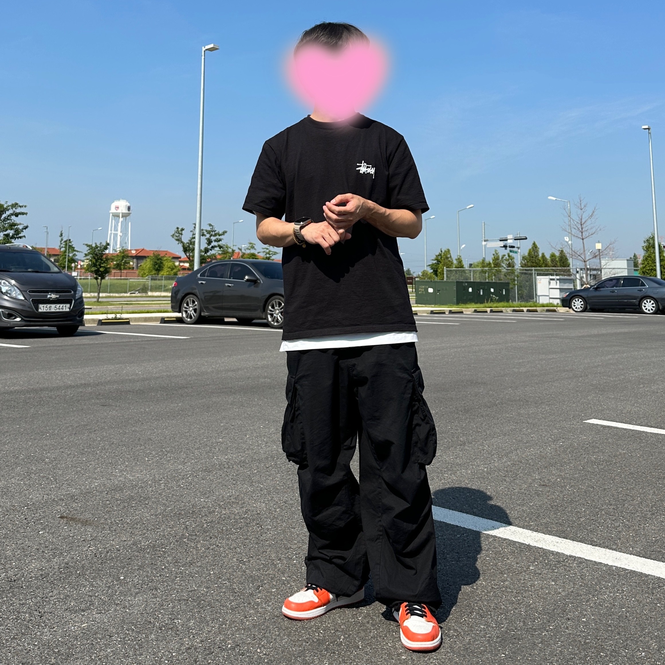 Jordan 1 Low OG Starfish, (W) Jordan 1 Low OG Starfish 착용 스타일 - 1