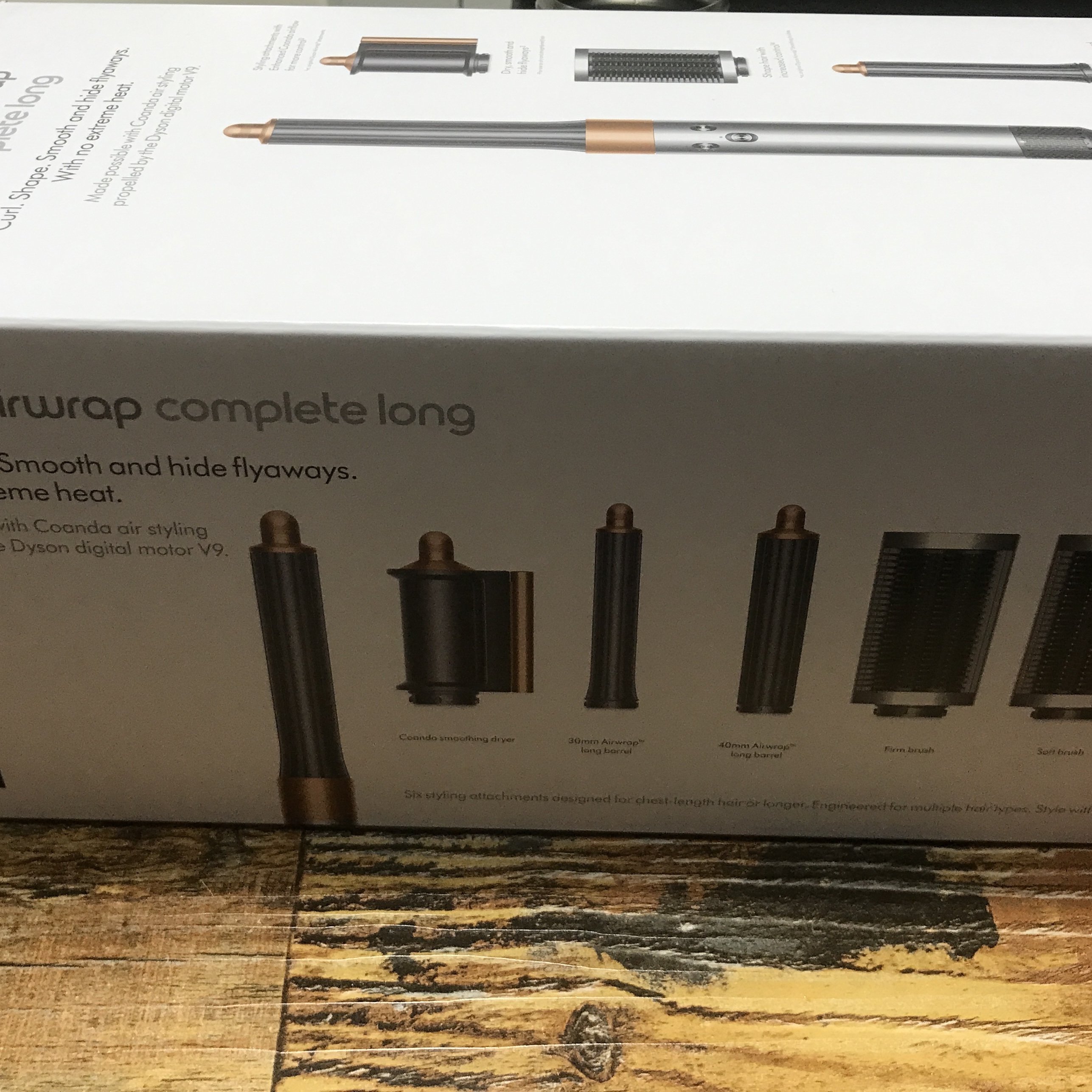 Dyson Airwrap Multi Styler Complete Long Nickel Copper (Korean Ver.) 착용 스타일