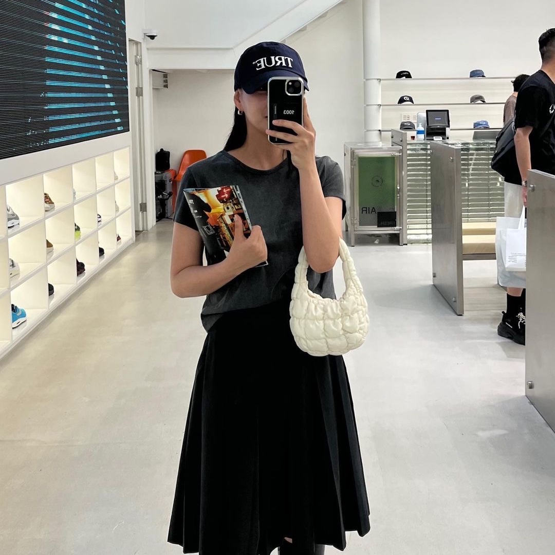 True Religion True Cap Navy, True Religion True Cap Indigo 착용 스타일