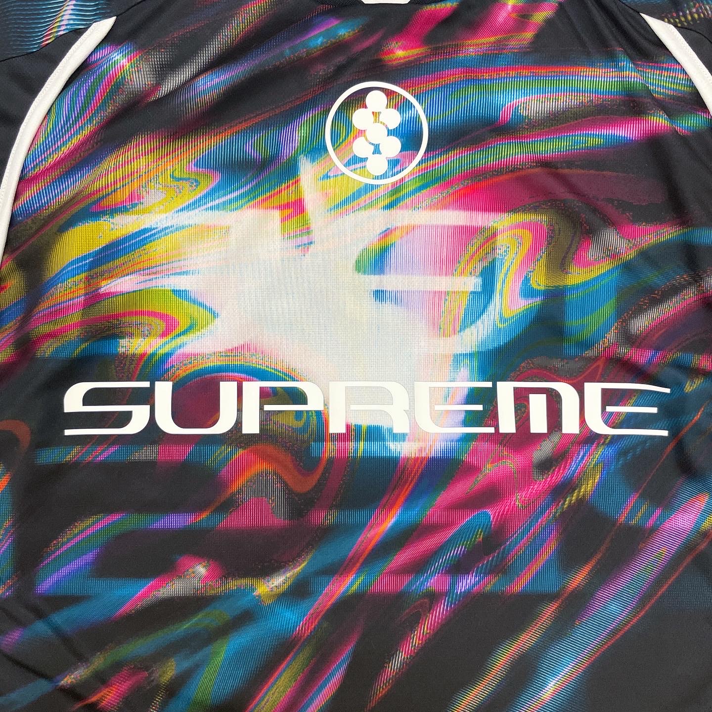 Supreme Feedback Soccer Jersey Black - 23SS 착용 스타일 - 4
