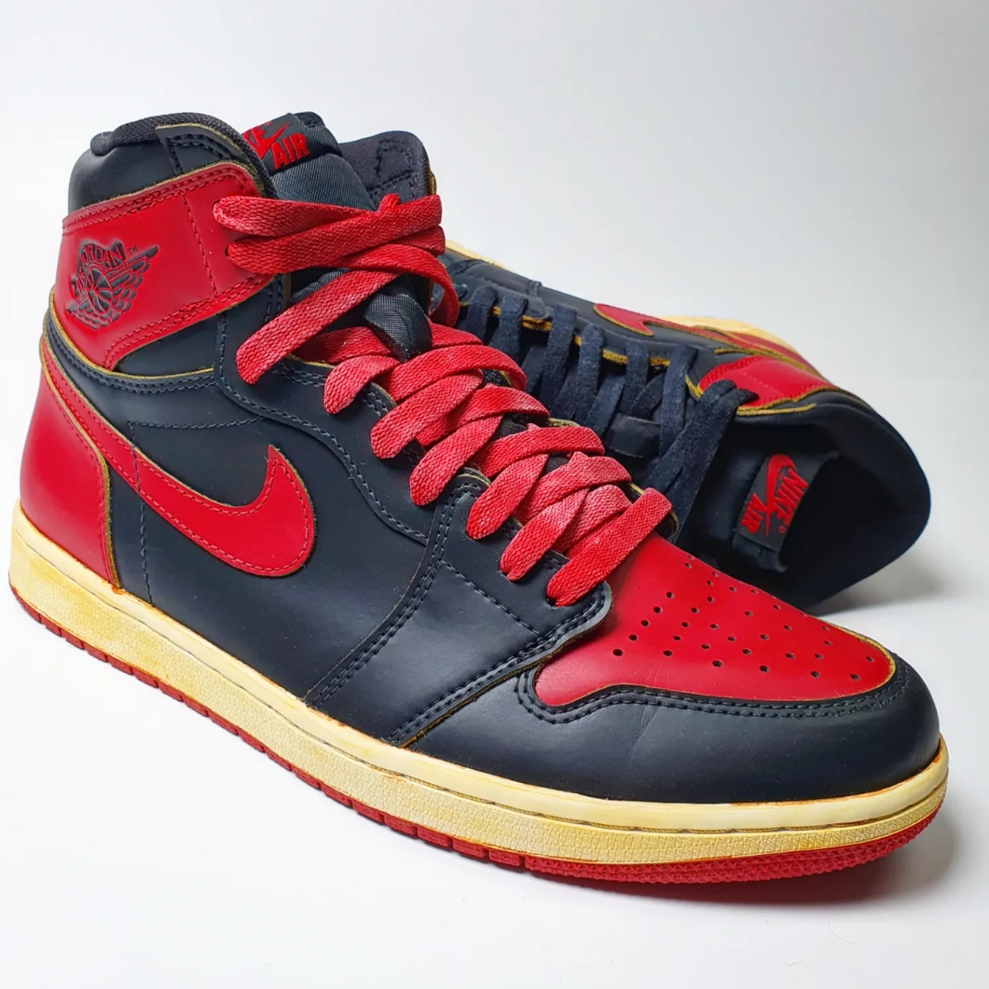 Jordan 1 Retro High OG Patent Bred 착용 스타일 - 2