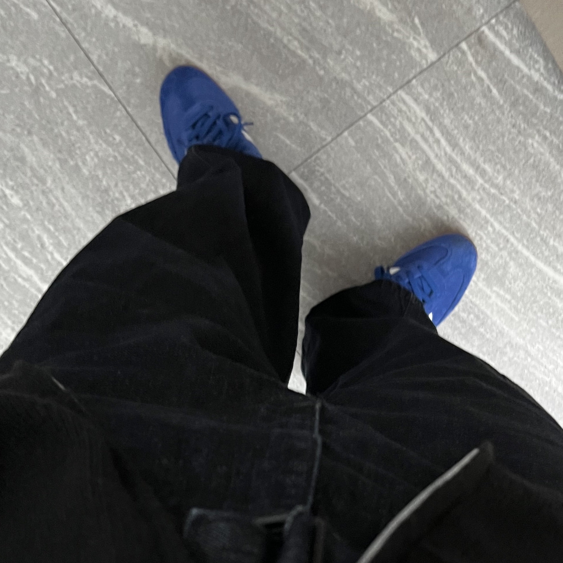 Adidas Samba OG Royal Blue 착용 스타일 - 2