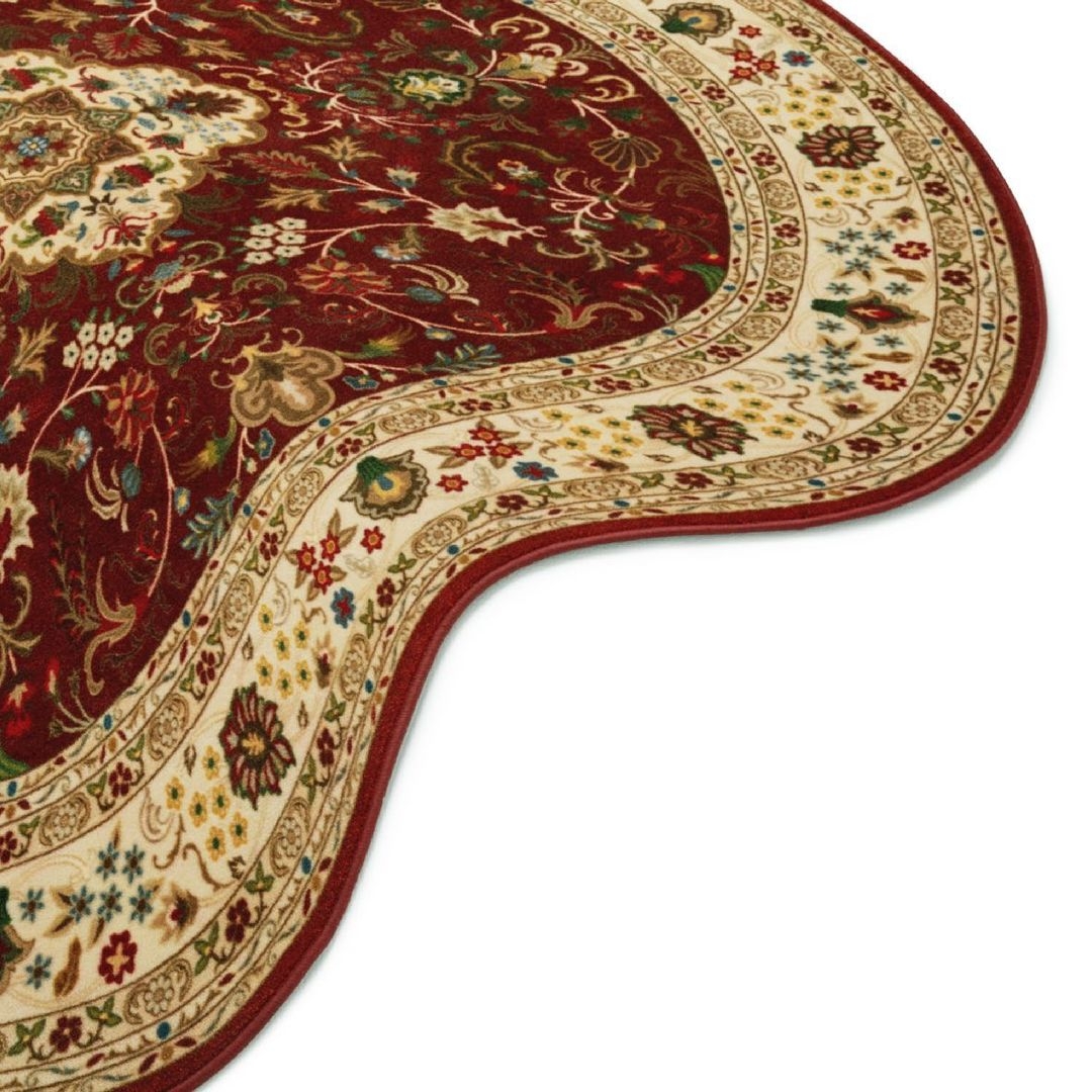 Say Touche Liquified Persian Rug Burgundy (L) 착용 스타일 - 2