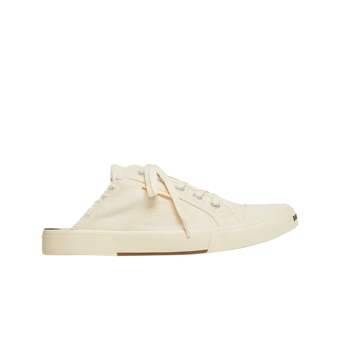 693953W3RC69090 Balenciaga Paris Mule White