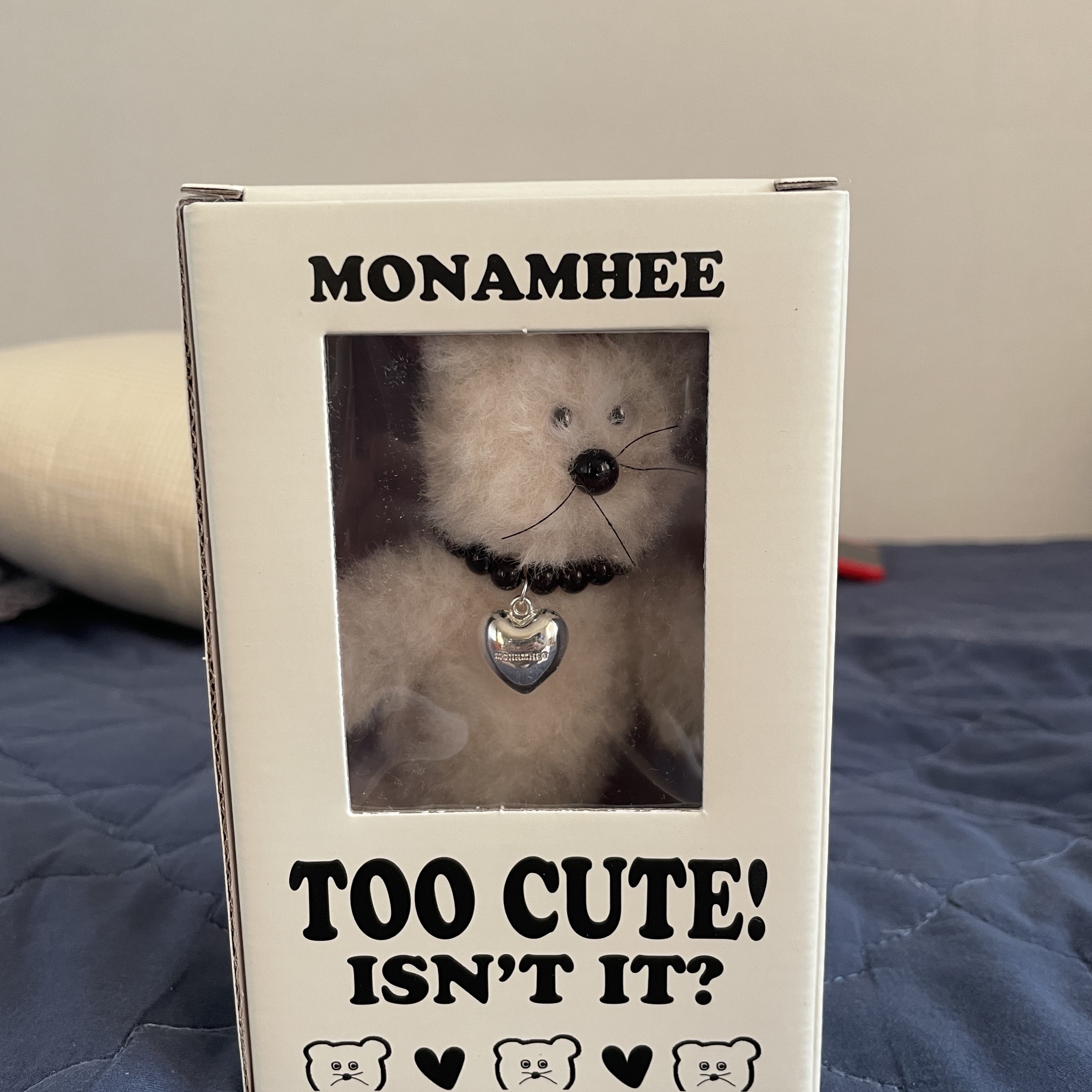 [KREAM 단독] Monamhee Creami Keyring Cream 착용 스타일