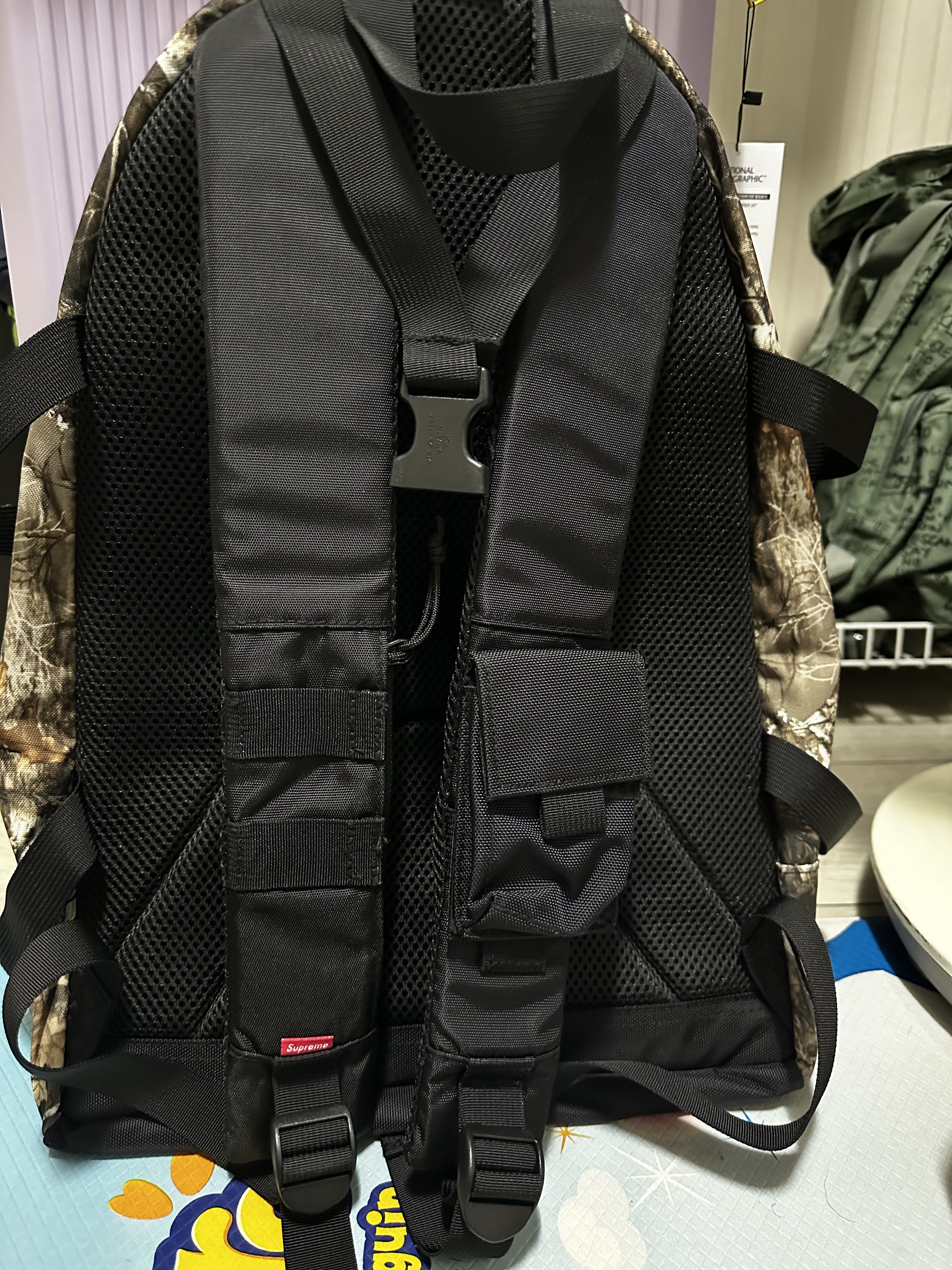 Supreme Backpack Real Tree Camo - 19FW 착용 스타일 - 3