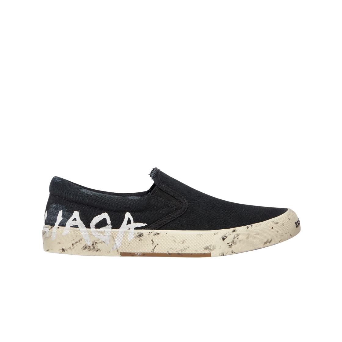 발렌시아가 파리 슬립온 그래피티 스니커즈 블랙(Balenciaga Paris Slip On Graffiti Sneakers Black) - 1