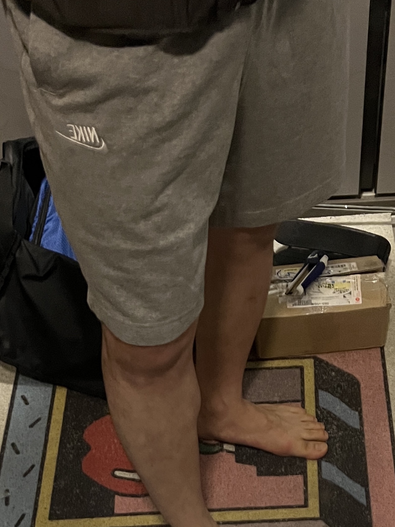 Nike NSW Club Jersey Shorts Dark Heather Grey - Asia 착용 스타일