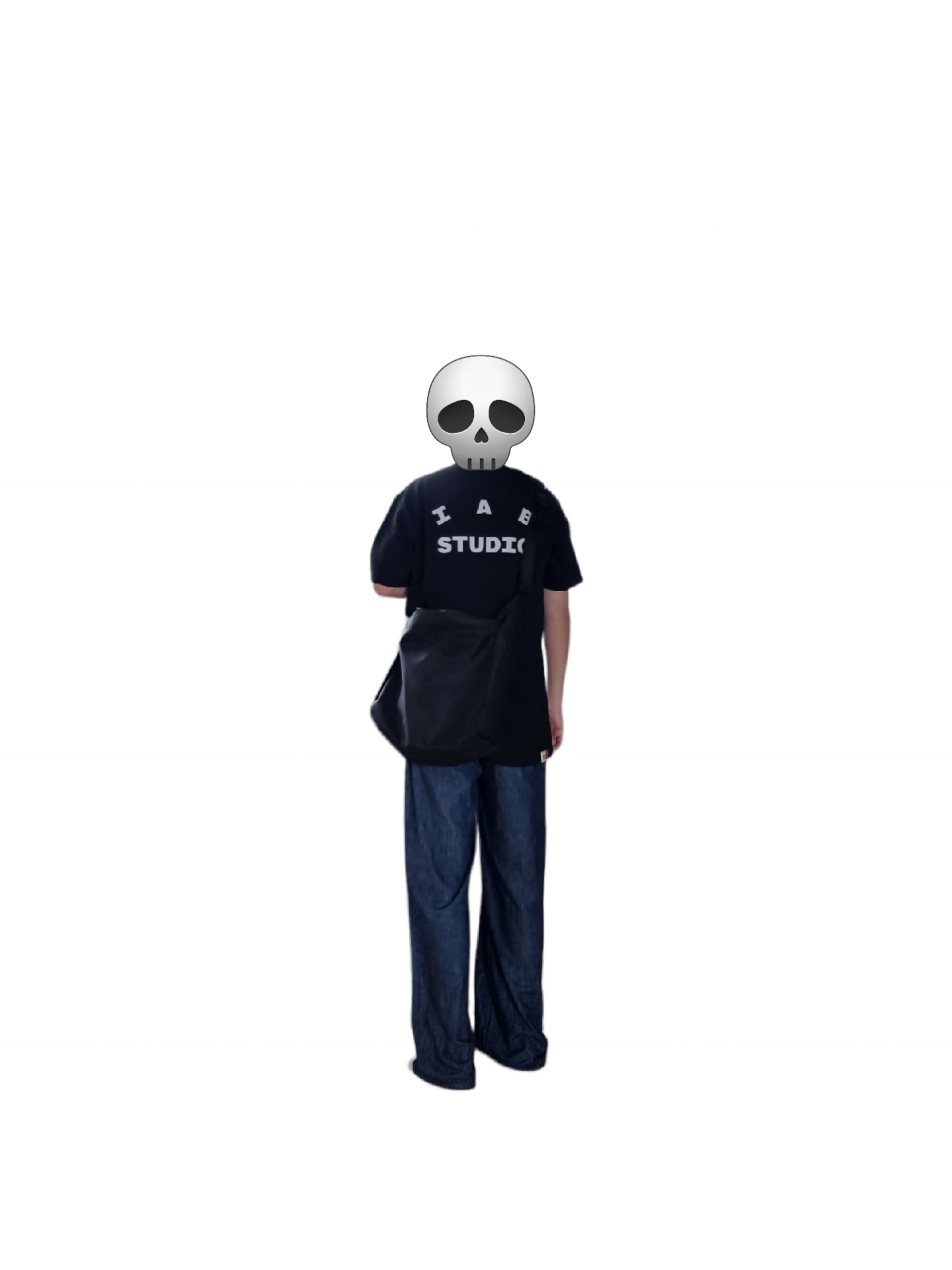 IAB Studio 10th Anniversary T-Shirts Pack White & Black (2 Pack) 착용 스타일 - 2