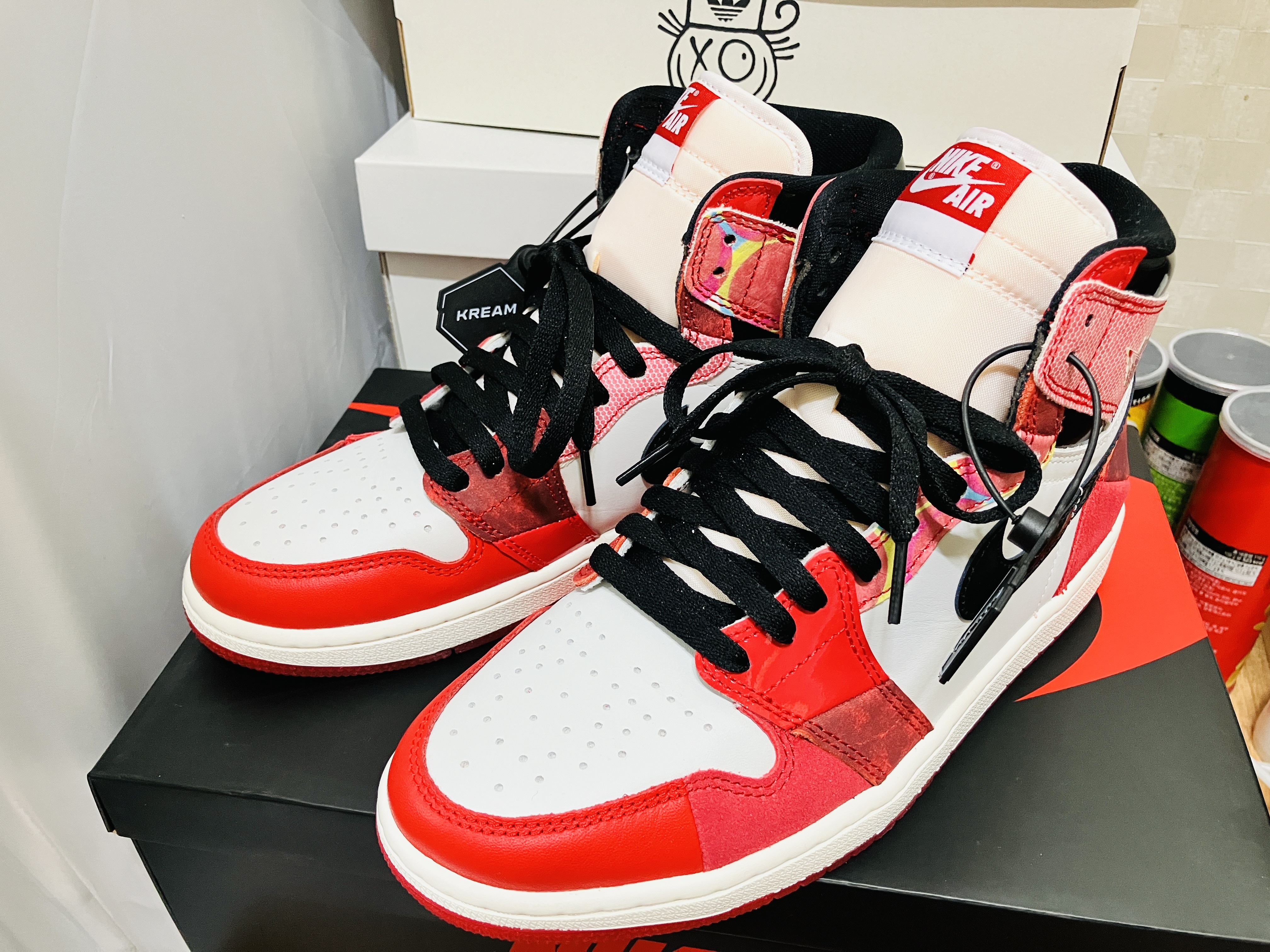 Jordan 1 Retro High Spider-Man Next Chapter 착용 스타일 - 3
